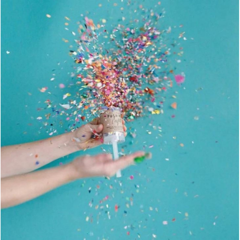 Паперові конфетті Push Pop = 2 шт